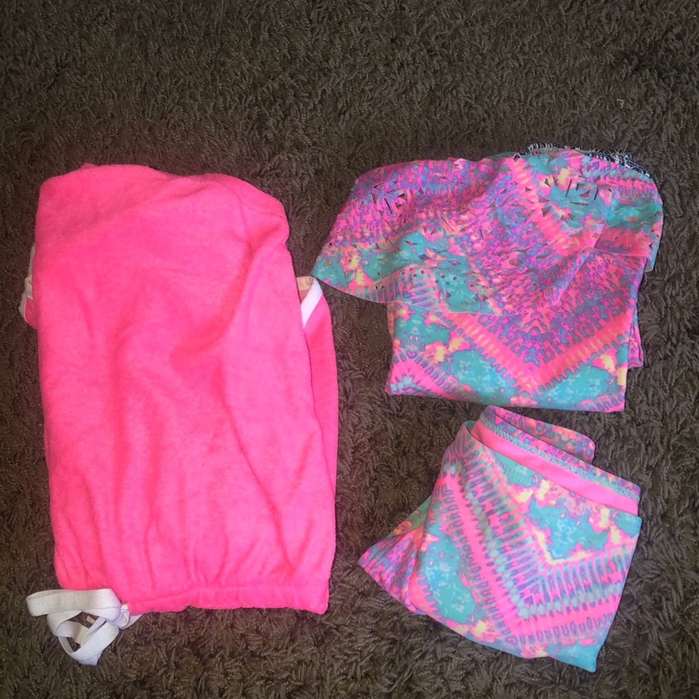 Tankini and cover up!💗😍